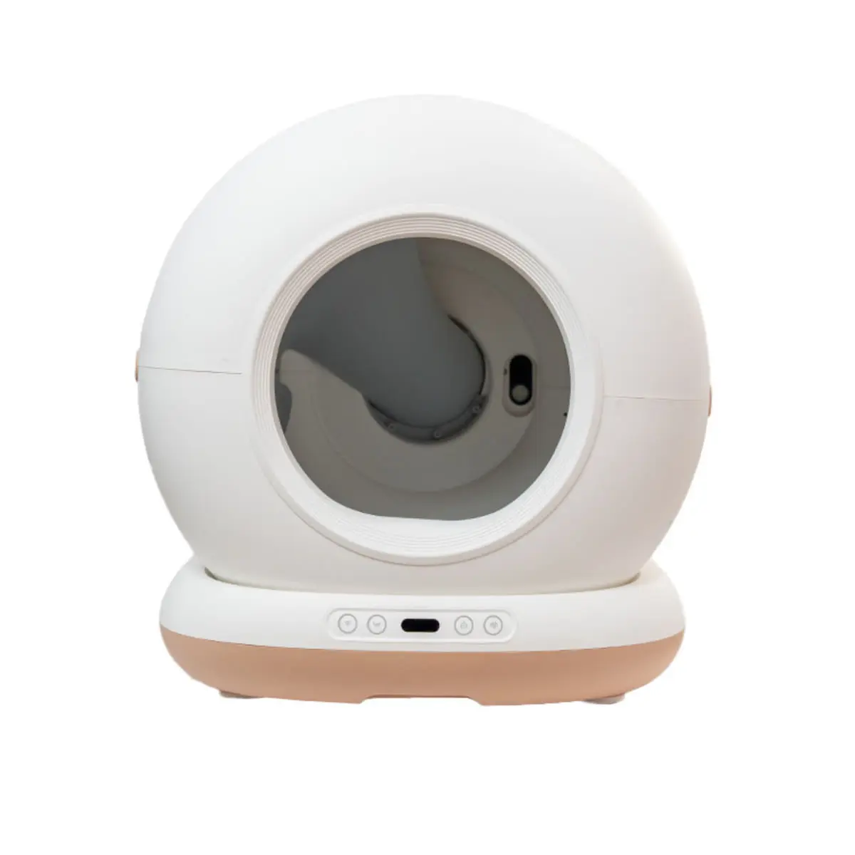 SHAW Smart Pro, litiera automata pisici, cu filtru, auto-curatare, aplicatie mobila, sterilizare UV, alb, 58.2x50.2x53 cm