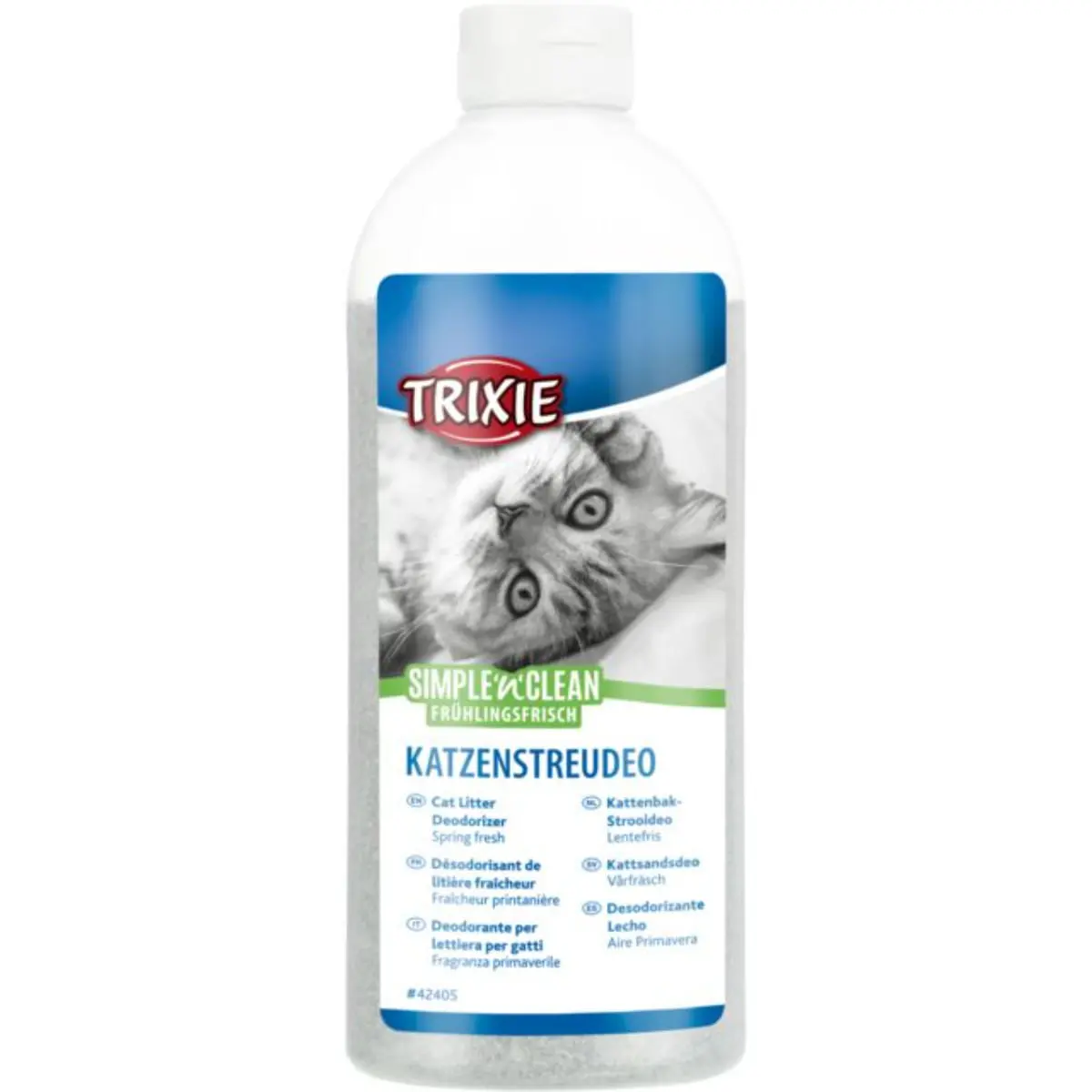 TRIXIE Simple'n'Clean Spring Fresh, odorizant litiera pisici, Fresh, 750g
