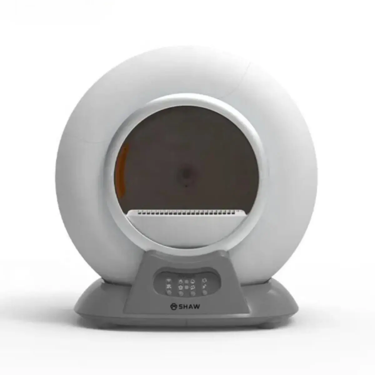 SHAW Smart V2, litiera automata pisici, cu filtru, auto-curatare, aplicatie mobila, sterilizare, alb, ⌀24.5x48x50.1 cm - Image 3
