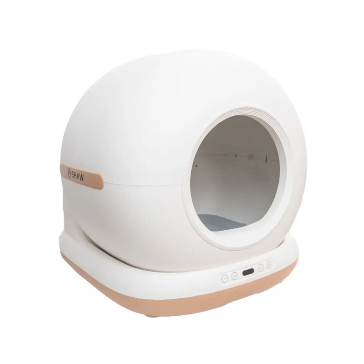 SHAW Smart Pro, litiera automata pisici, cu filtru, auto-curatare, aplicatie mobila, sterilizare UV, alb, 58.2x50.2x53 cm - Image 5