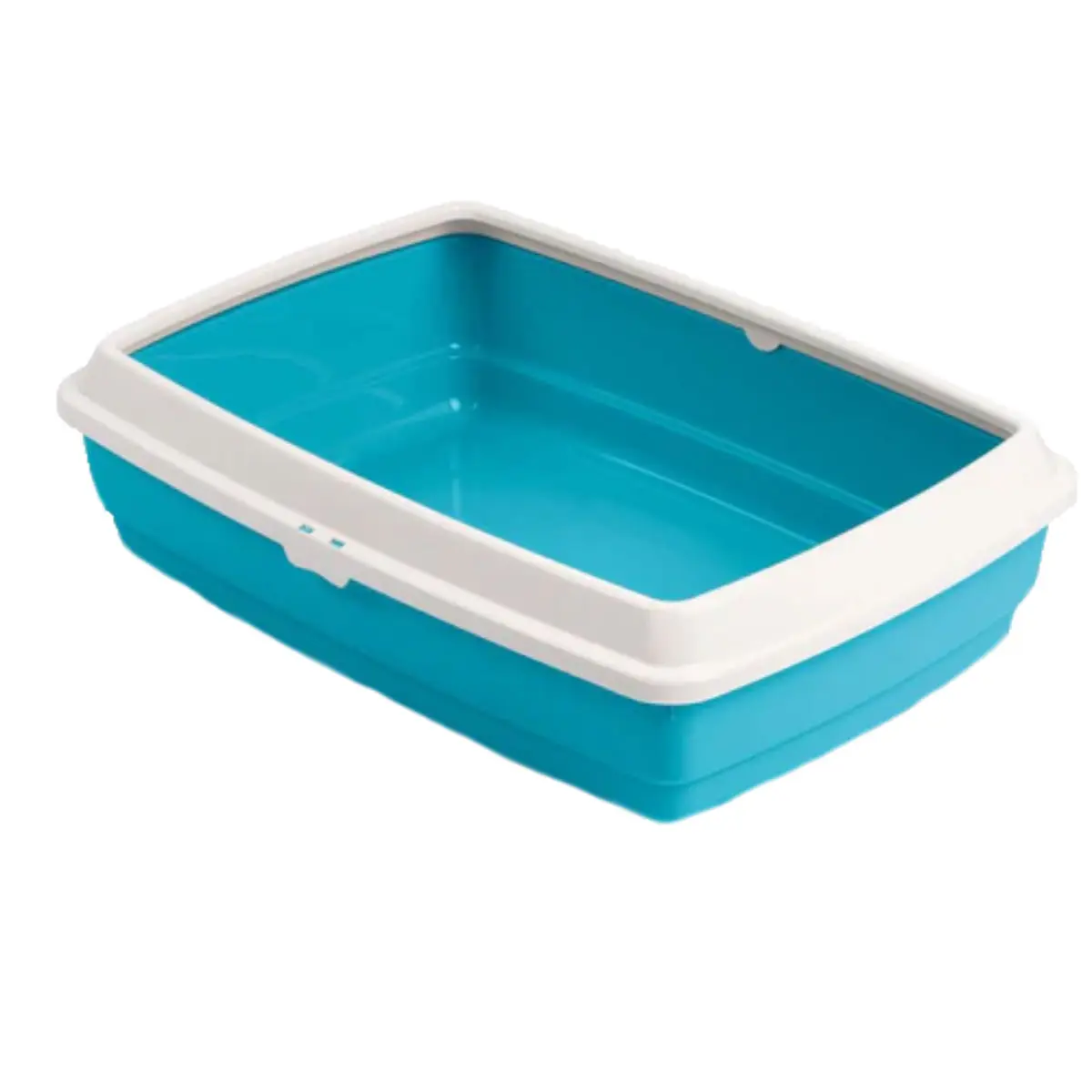 MP BERGAMO Micio, litiera pisici, albastru, 42x33x14 cm