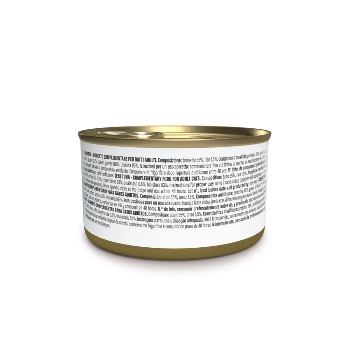 SCHESIR Complementary In Broth, Ton, conserva hrana umeda pisici, (in supa), 70g - Image 3