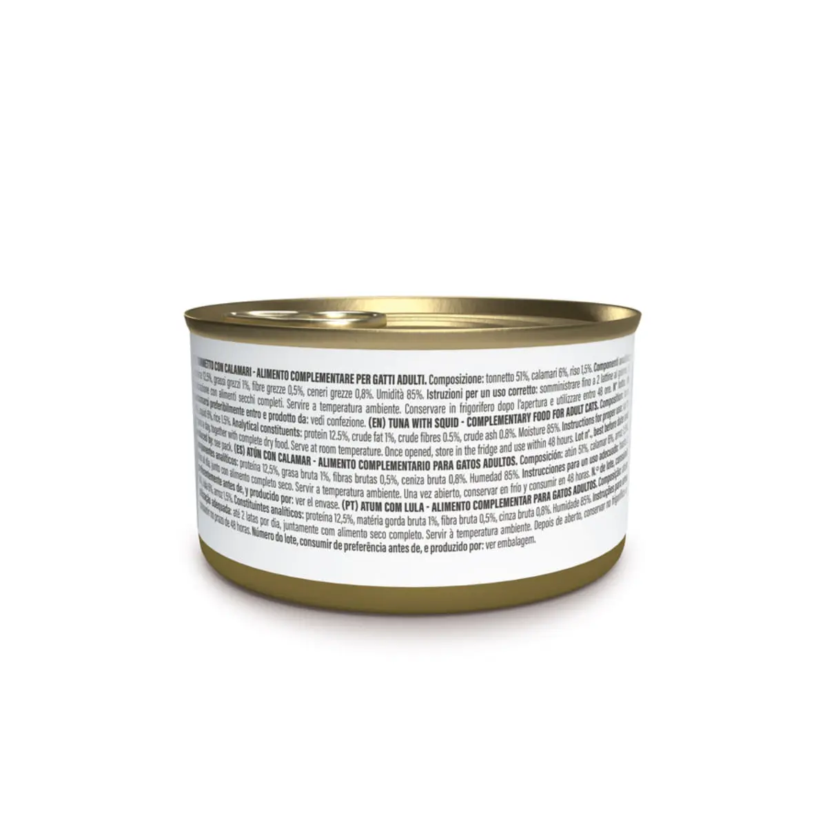 SCHESIR Complementary In Jelly, Ton si Calamar, conserva hrana umeda pisici, (in aspic), 70g - Image 3