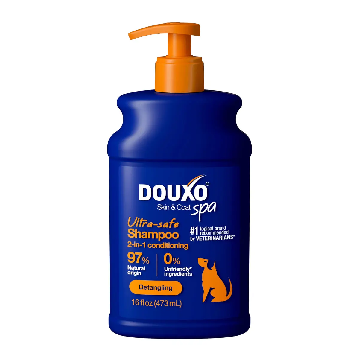 DOUXO SPA Shampoo 2 in 1 Conditioning, sampon si balsam 2in1 caini, descalcirea blanii, Vanilie si Nuca de cocos, flacon, 250ml - Image 2