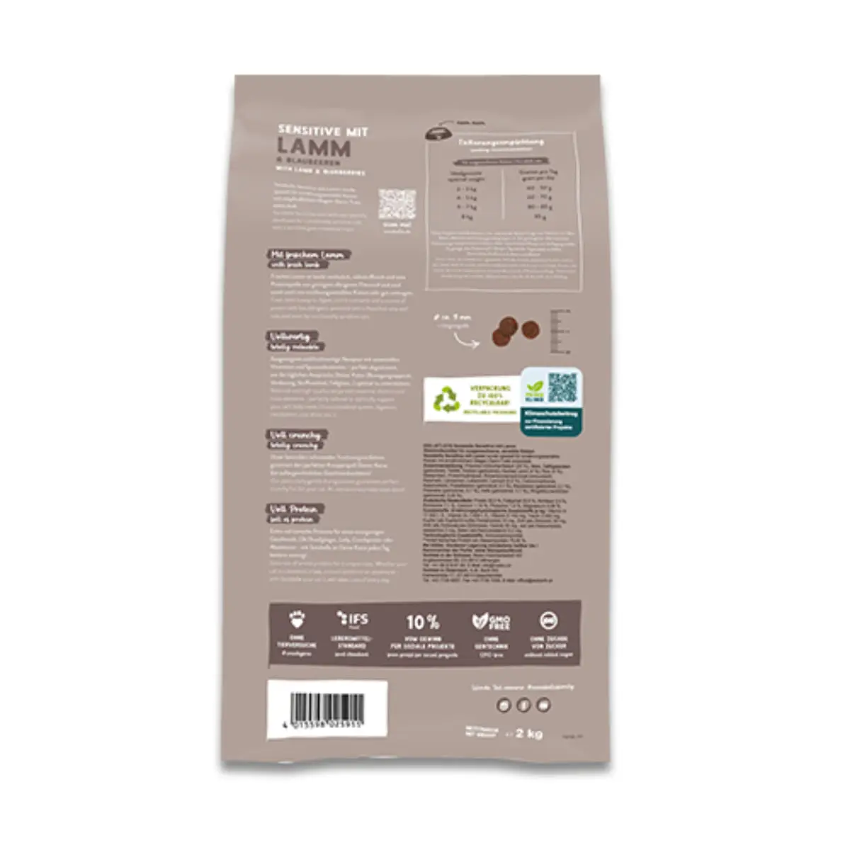 SANABELLE Sensitive, Miel si Afine, hrana uscata pisici, sistem digestiv, 8kg - Image 3