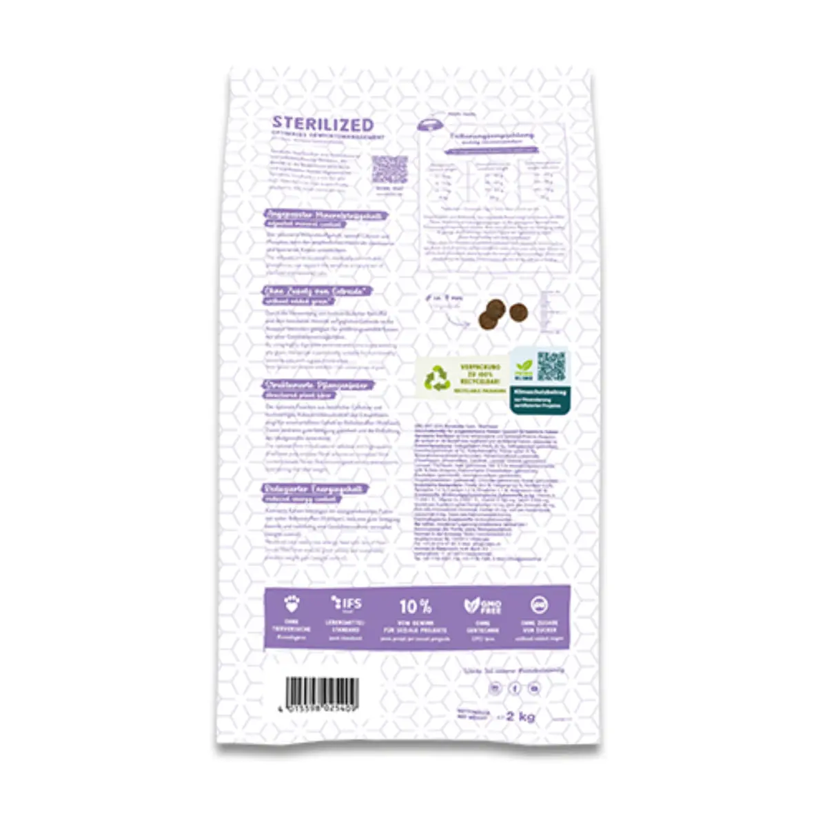 SANABELLE Sterilised, Pui, hrana uscata fara cereale pisici sterilizate, 400g - Image 4