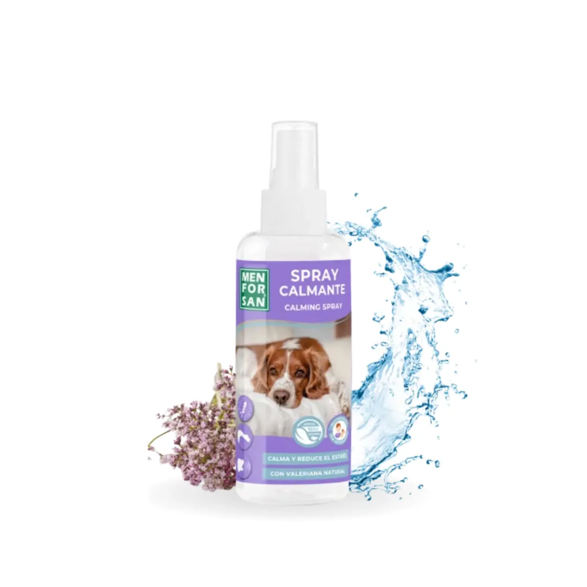 MENFORSAN Spray Calmant, supliment sistem nervos & calmante caini, spray MENFORSAN Spray Calmant, XS-XL, supliment sistem nervos & calmante caini, flacon, 60ml spray