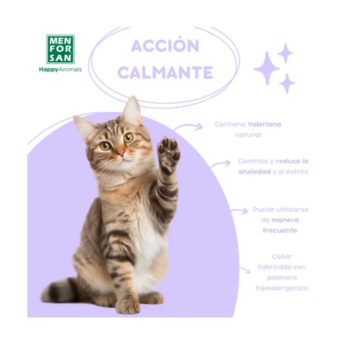 MENFORSAN Zgarda Calmanta 33cm, supliment sistem nervos & calmante pisici, zgarda MENFORSAN Zgarda Calmanta 33cm, supliment sistem nervos & calmante pisici, cutie, 1buc zgarda - Image 4