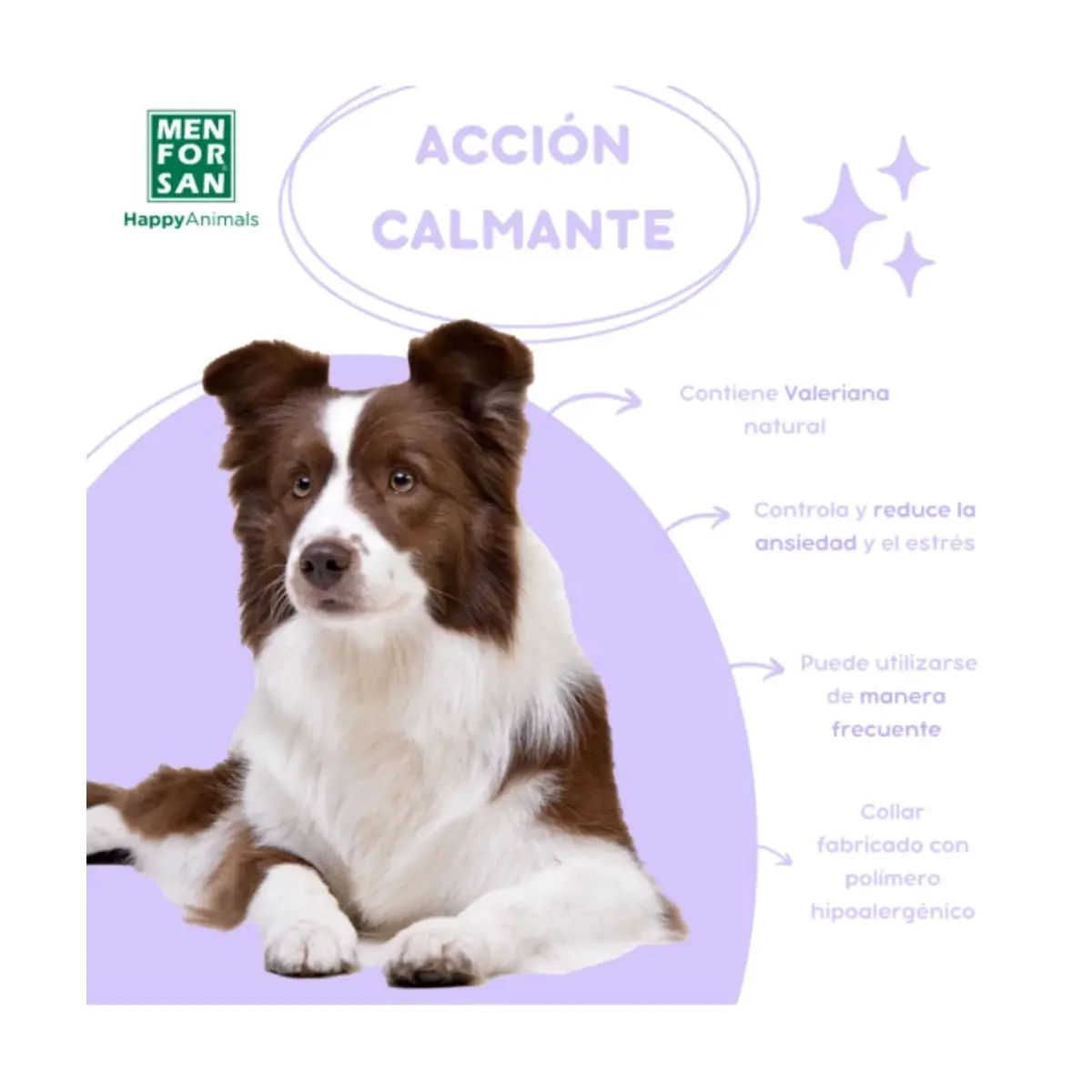 MENFORSAN Zgarda Calmanta 57cm, supliment sistem nervos & calmante caini, zgarda MENFORSAN Zgarda Calmanta 57cm, XS-L, supliment sistem nervos & calmante caini, cutie, 1buc zgarda - Image 4