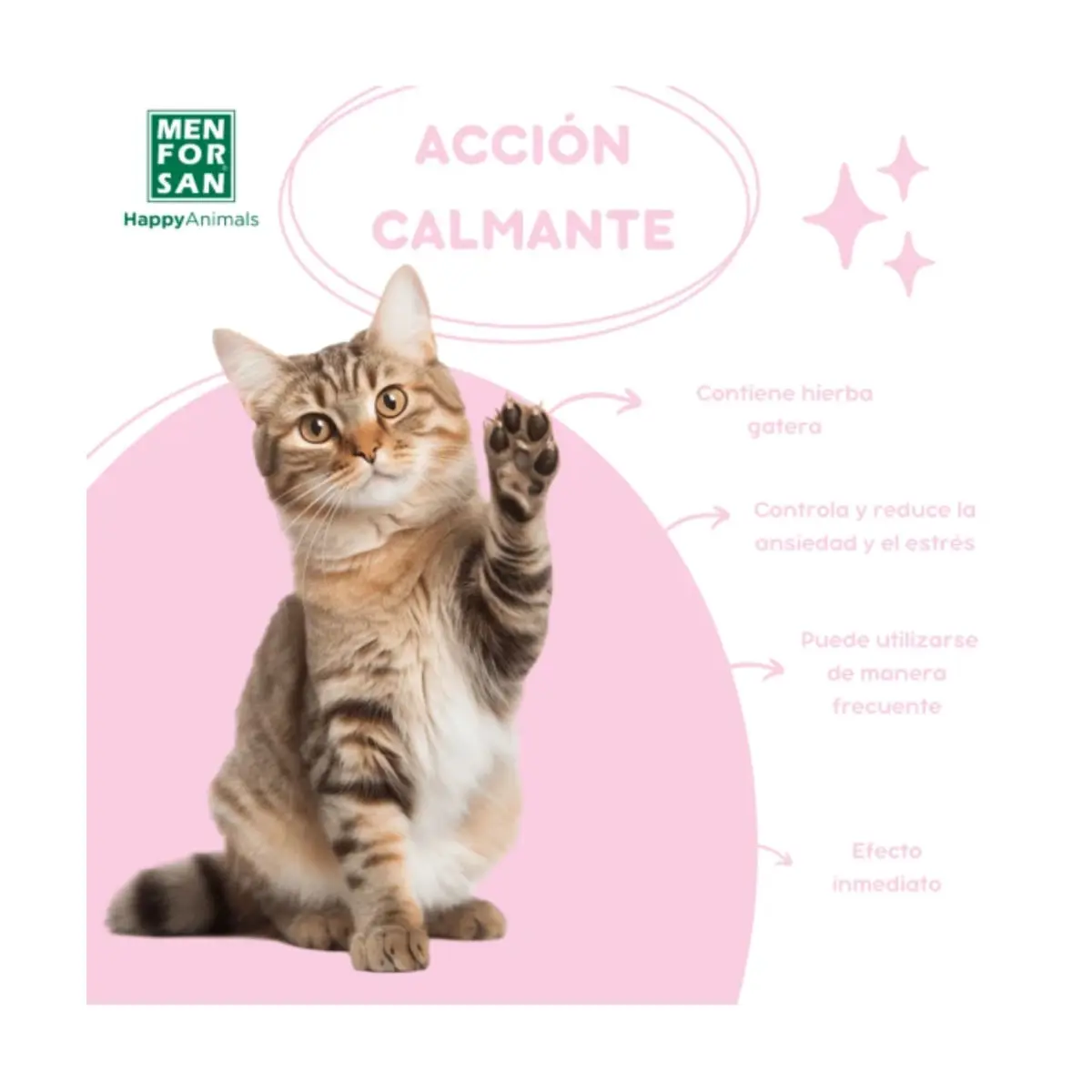 MENFORSAN Anti- Stress Cat Ambiental, supliment sistem nervos & calmante pisici, spray MENFORSAN Anti- Stress Cat Ambiental, supliment sistem nervos & calmante pisici, flacon, 125ml spray - Image 4