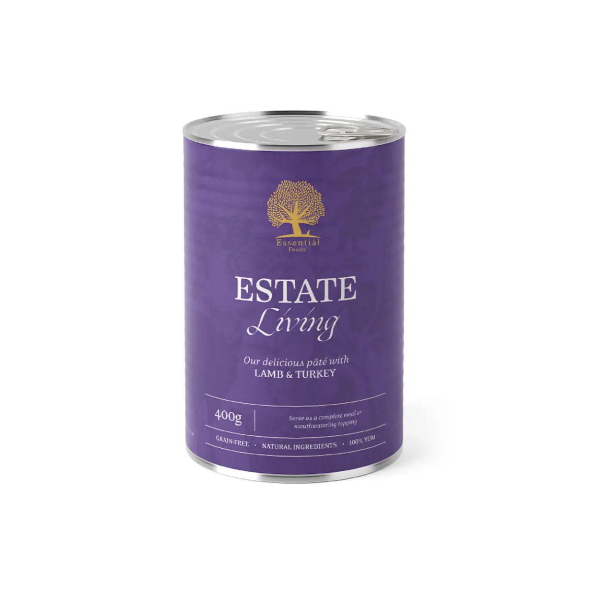 ESSENTIAL Estate Living, XS-XL, Miel si Curcan, conserva hrana umeda fara cereale caini, (pate), 400g - Image 2