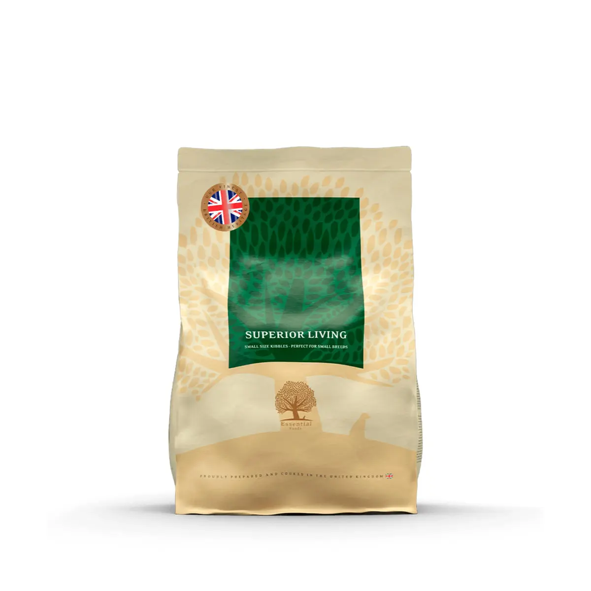 ESSENTIAL Superior Living, Pui si Rata, hrana uscata fara cereale caini ESSENTIAL Superior Living, XS-S, Pui si Rata, hrana uscata fara cereale caini, 2.5kg