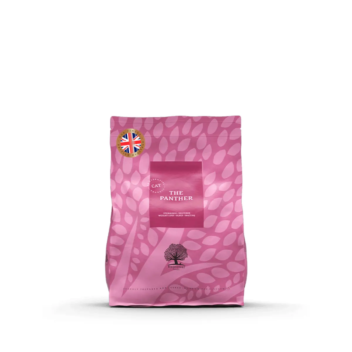 ESSENTIAL Panther, Somon si Peste alb, hrana uscata fara cereale pisici sterilizate senior, 1.5kg