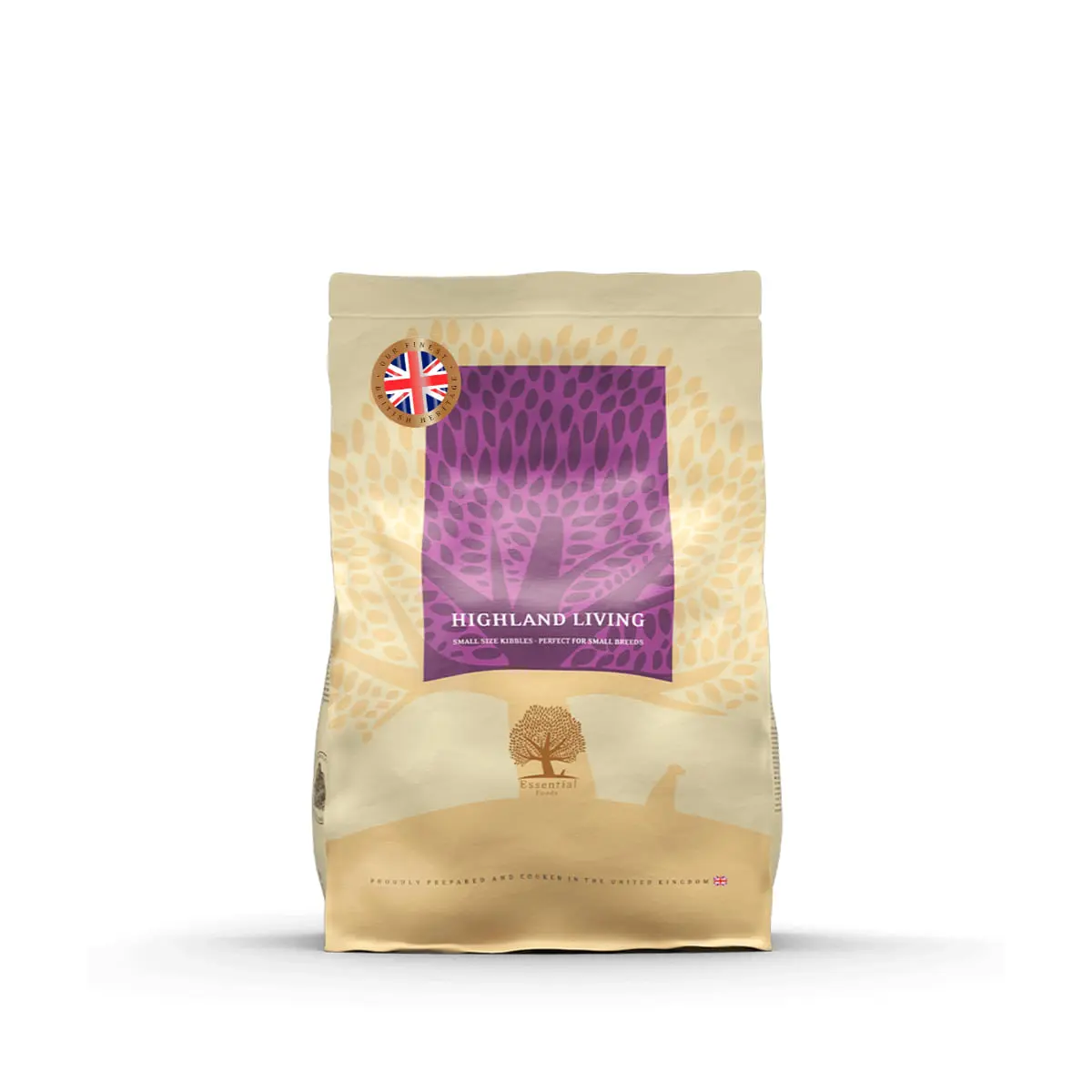 ESSENTIAL Highland Living, Curcan si Somon, hrana uscata fara cereale caini ESSENTIAL Highland Living, XS-S, Curcan si Somon, hrana uscata fara cereale caini, 2.5kg - Image 2