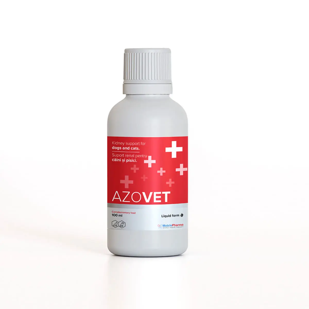 AZOVET Liquid Suport Renal, supliment sistem renal pisici, suspensie orala AZOVET Liquid Suport Renal, XS-XL, supliment sistem renal pisici, flacon cu aplicator, 100ml suspensie orala - Image 3