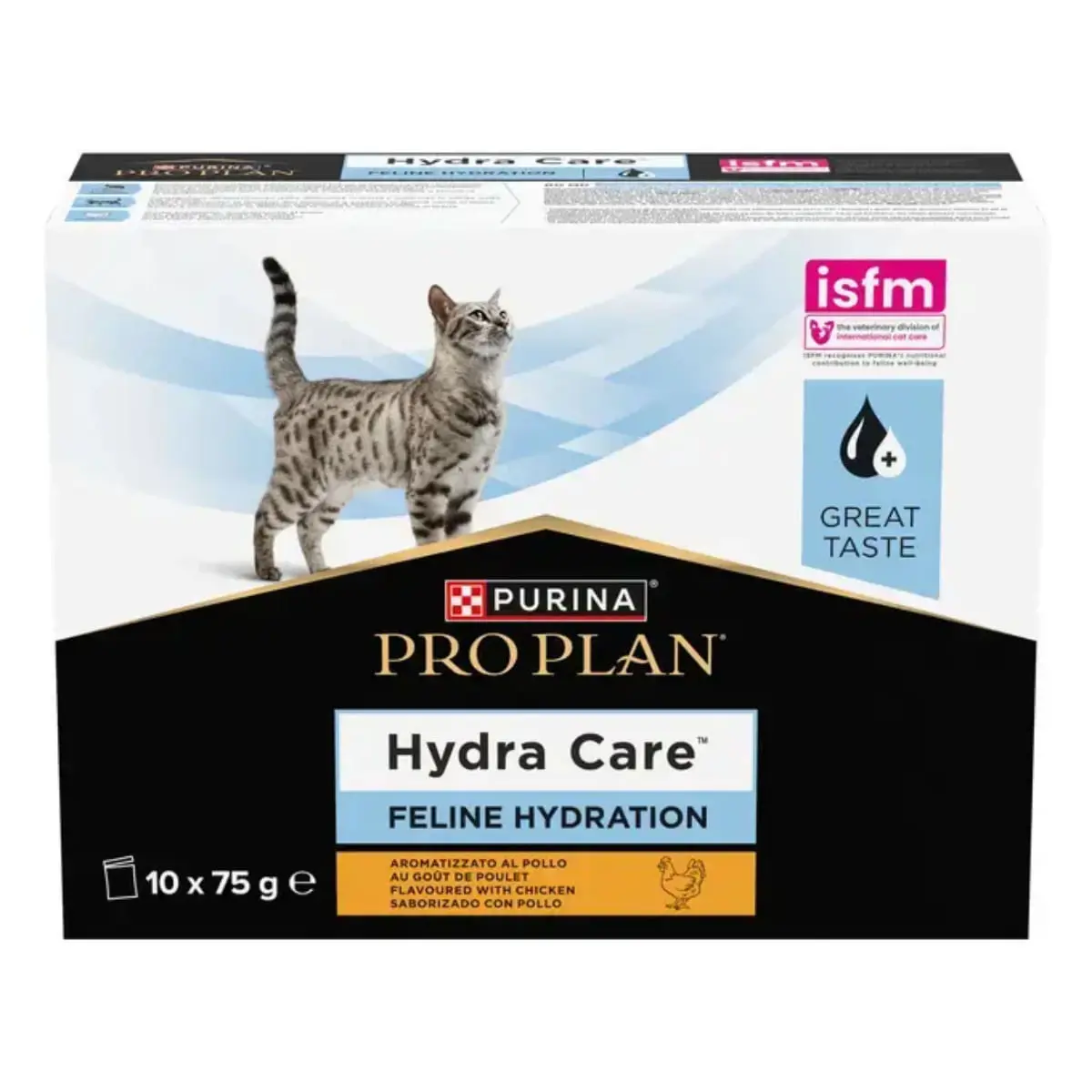 PURINA Pro Plan Hydra Care, Pui, plic hrana umeda pisici, sistem urinar, (topping), 75g x 10buc - Image 2