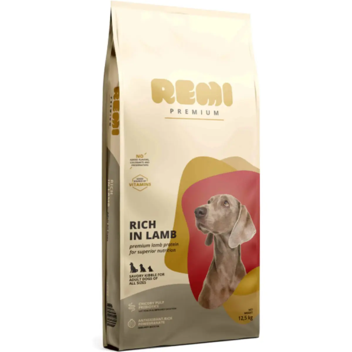 REMI PREMIUM Dog All Sizes, XS-XL, Miel, hrana uscata caini, 12.5kg - Image 2