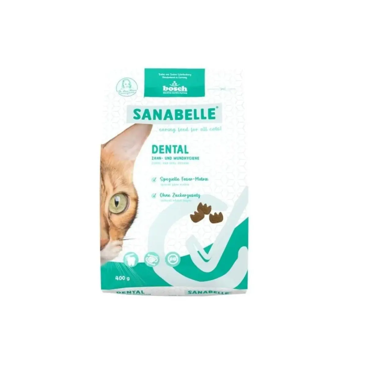 SANABELLE Dental, Pasare, hrana uscata pisici, sensibilitati dentare, 400g