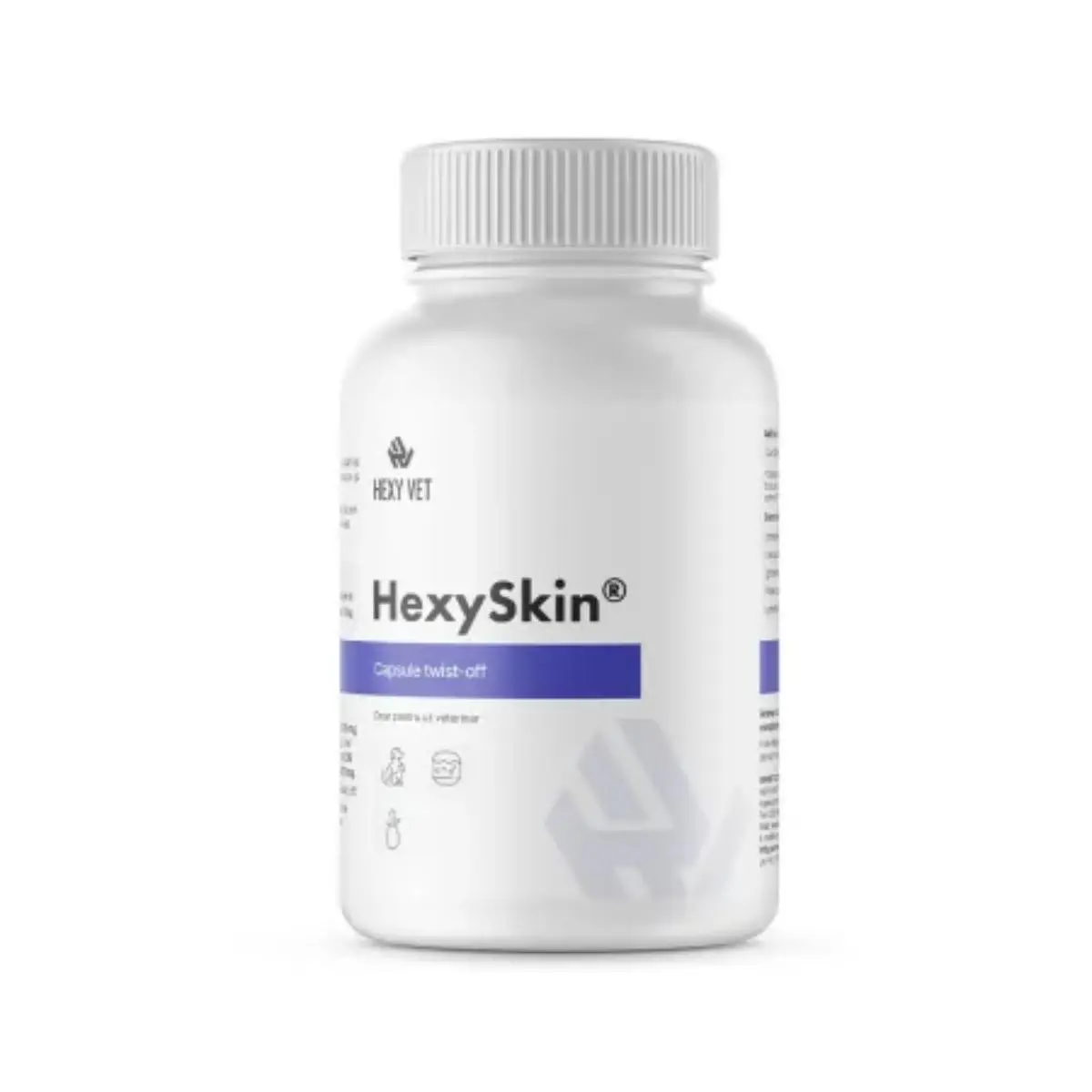 HEXY VET Hexy Skin, supliment piele & blana caini si pisici, capsule HEXY VET Hexy Skin, XS-XL, supliment piele & blana caini si pisici, flacon, 60 capsule