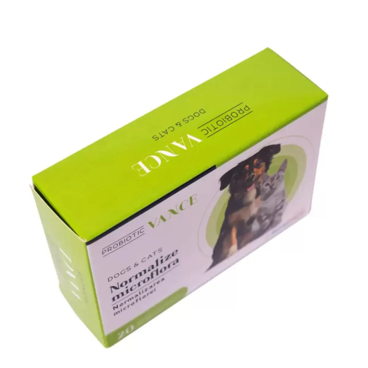 VANCE Probiotic Normalizarea Microflorei, supliment sistem digestiv caini si pisici, capsule VANCE Probiotic Normalizarea Microflorei, XS-XL, supliment sistem digestiv caini si pisici, cutie, 30 capsule - Image 4