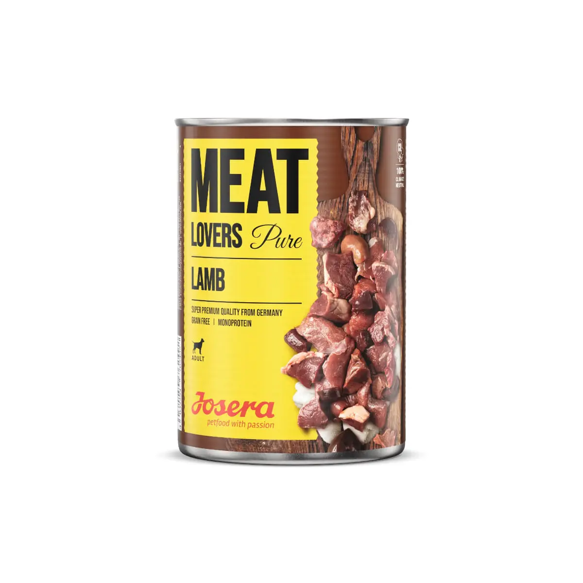 JOSERA Meat Lovers Pure, XS-XL, Miel, conserva hrana umeda monoproteica fara cereale caini, (in sos), bax, 400g x 6buc - Image 3
