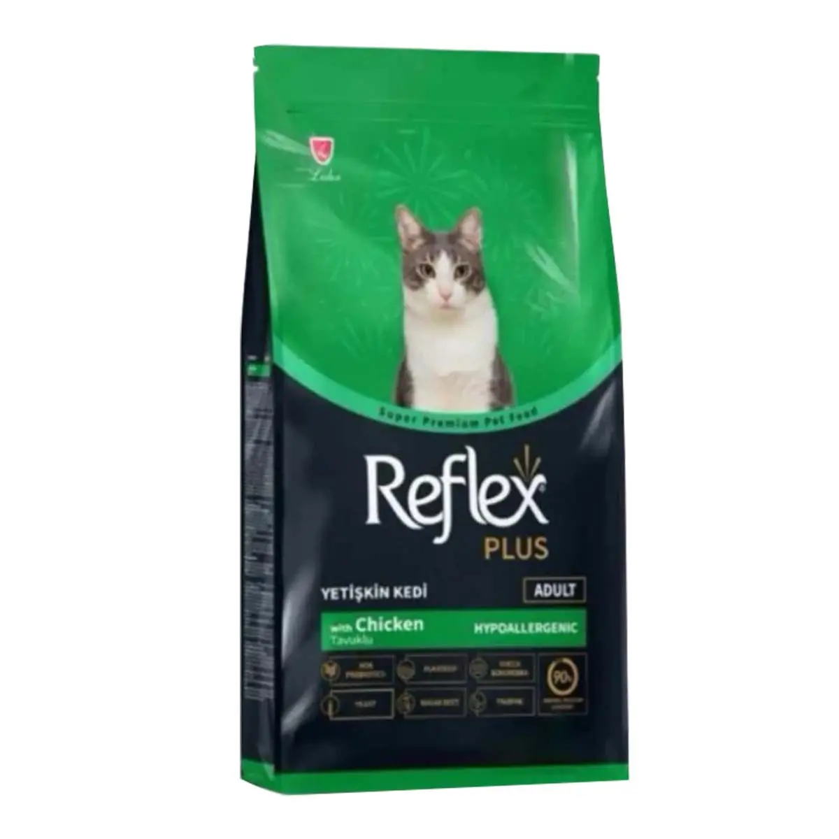 REFLEX Plus, Pui, hrana uscata pisici, 15kg - Image 3