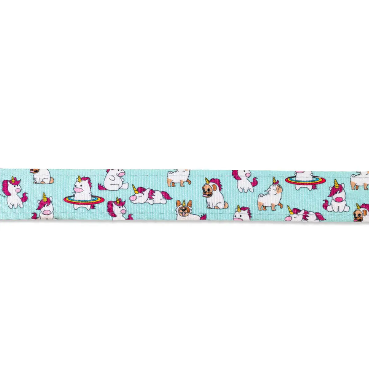 MAX & MOLLY Unicorn, ham prindere dubla(piept&spate) caini, poliester, bleu, catarama trident, S(43-53  x 1.5cm) - Image 5