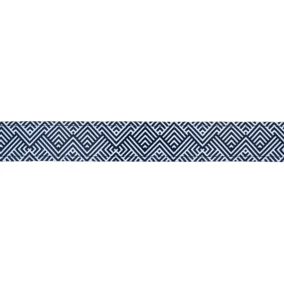 MAX & MOLLY Mykonos Black, ham prindere dubla(piept&spate) caini, ajustabil, poliester, alb si negru, catarama trident, M(59-72  x 2cm) - Image 6