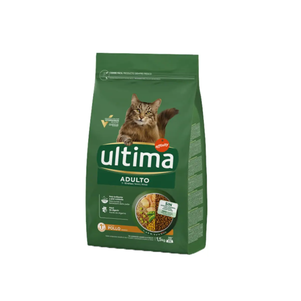 ULTIMA Adult, Pui, hrana uscata pisici, 1.5kg