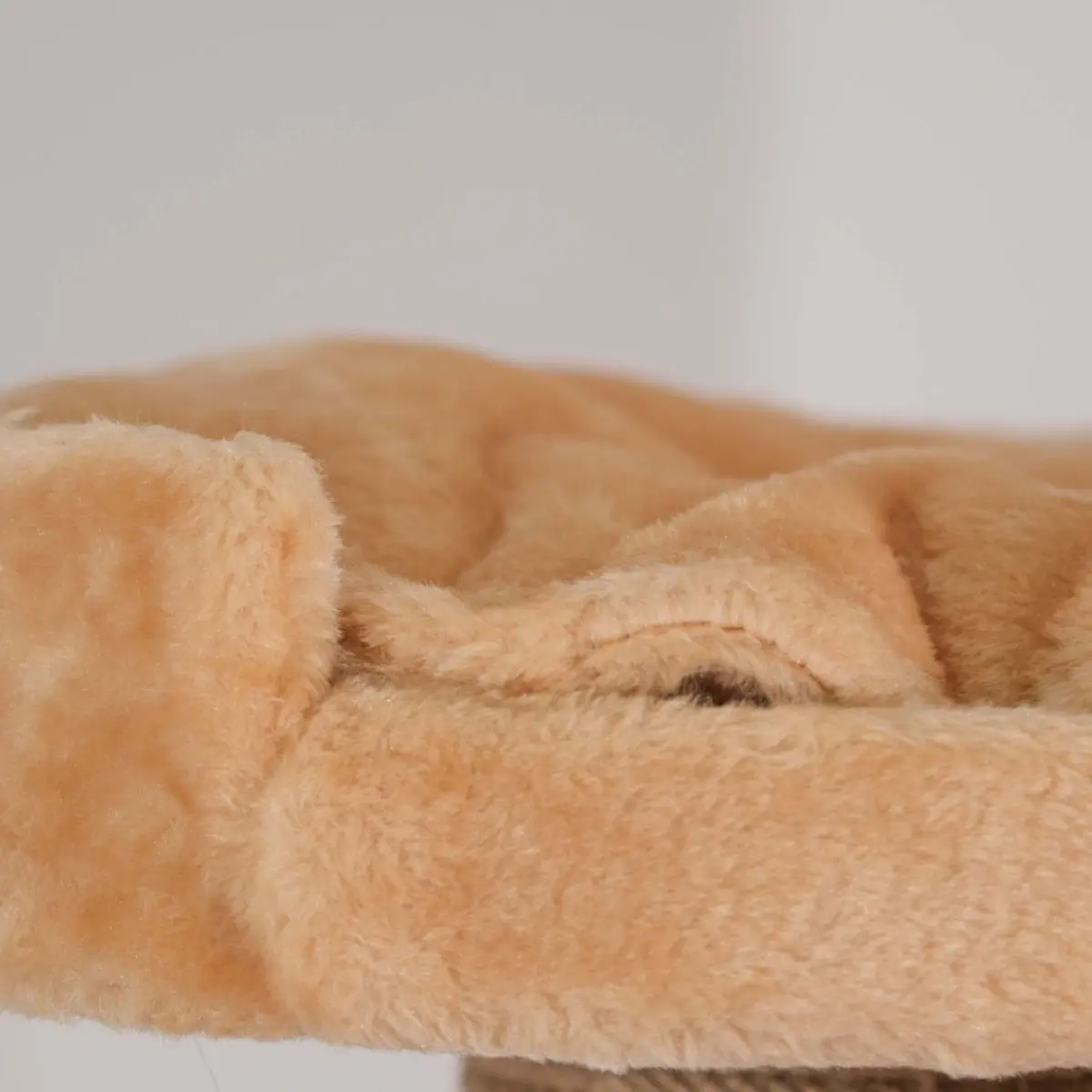 SHAW Los Angeles, ansamblu de joaca pisici, 7 etaje, 2 casute, MDF si plus, elemente de zgariat, elemente hamac, gri, 55x135x205cm - Image 8