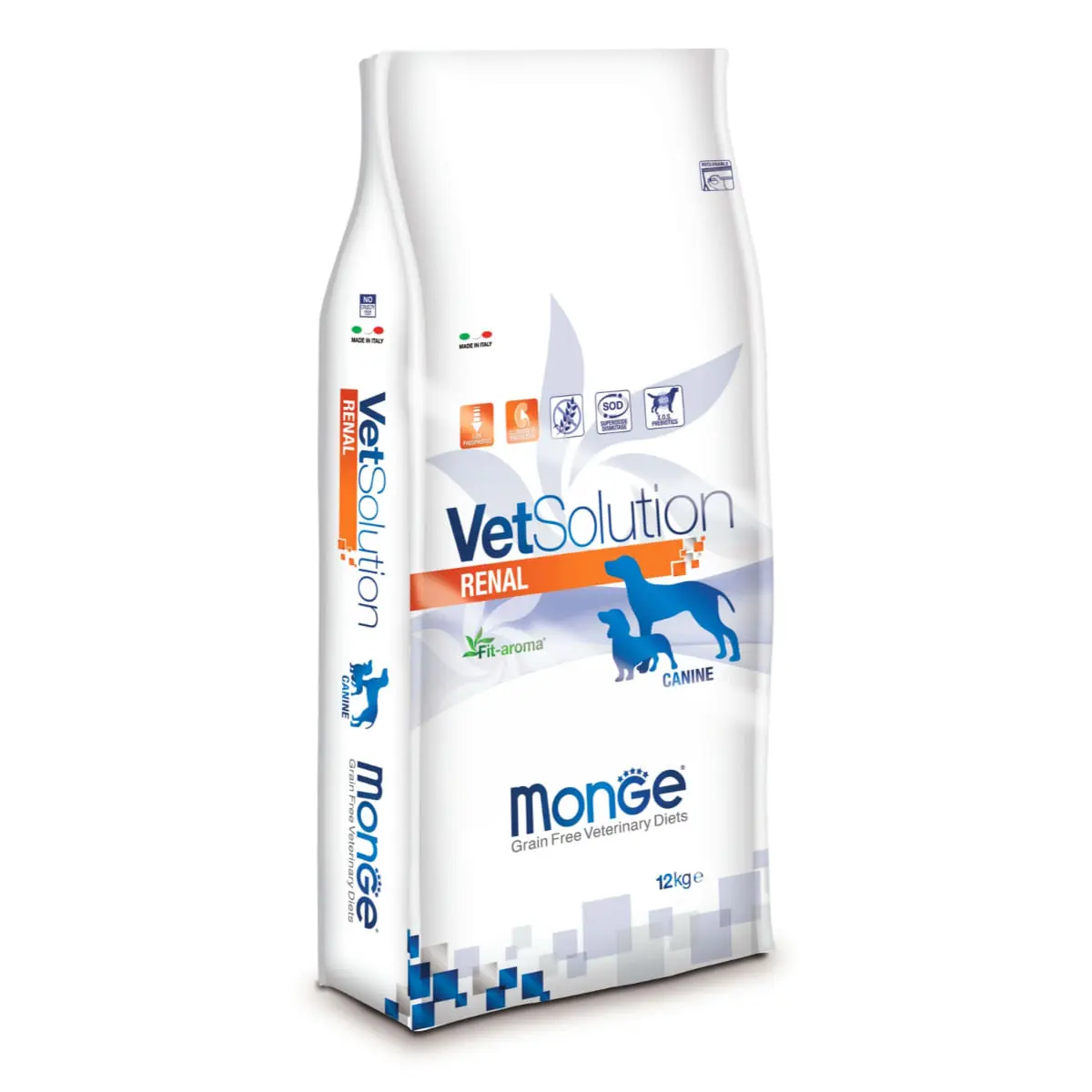 MONGE VETSOLUTION Renal, XS-XL, Pui, dieta veterinara, hrana uscata fara cereale caini, sistem renal, 12kg - Image 2