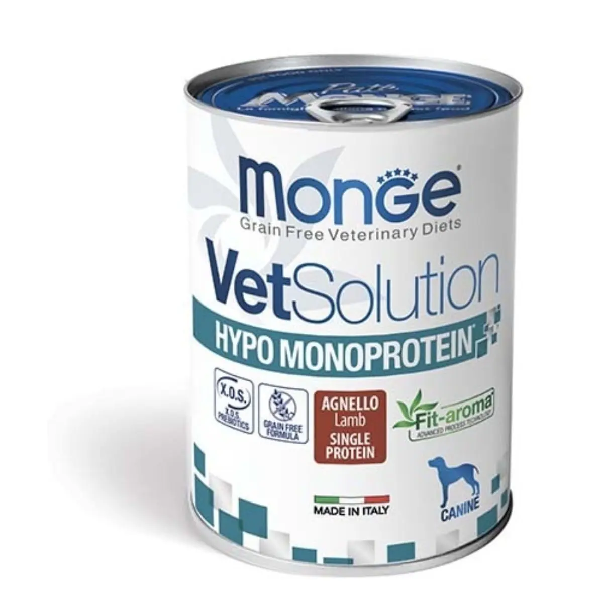 MONGE VETSOLUTION Hypo Monoprotein, XS-XL, Miel, dieta veterinara, conserva hrana umeda monoproteica fara cereale caini, alergii, (pate), 400g - Image 2