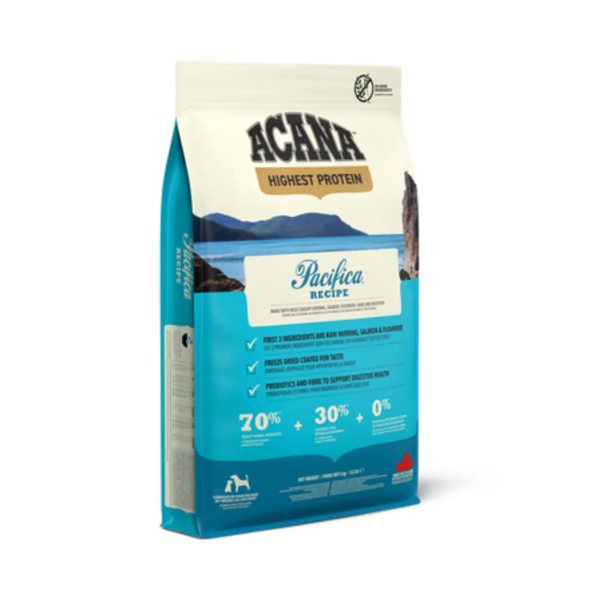ACANA Highest Protein Pacifica, XS-XL, Hering si Macrou, hrana uscata fara cereale caini, 11.4kg - Image 4