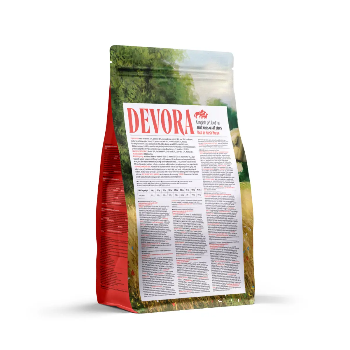 DEVORA Monoprotein, XS-XL, Cal, hrana uscata monoproteica fara cereale caini, 1.5kg - Image 3