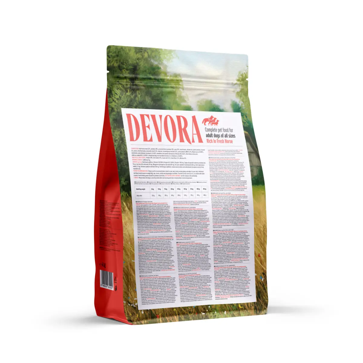 DEVORA Monoprotein, XS-XL, Cal, hrana uscata monoproteica fara cereale caini, 4kg - Image 3