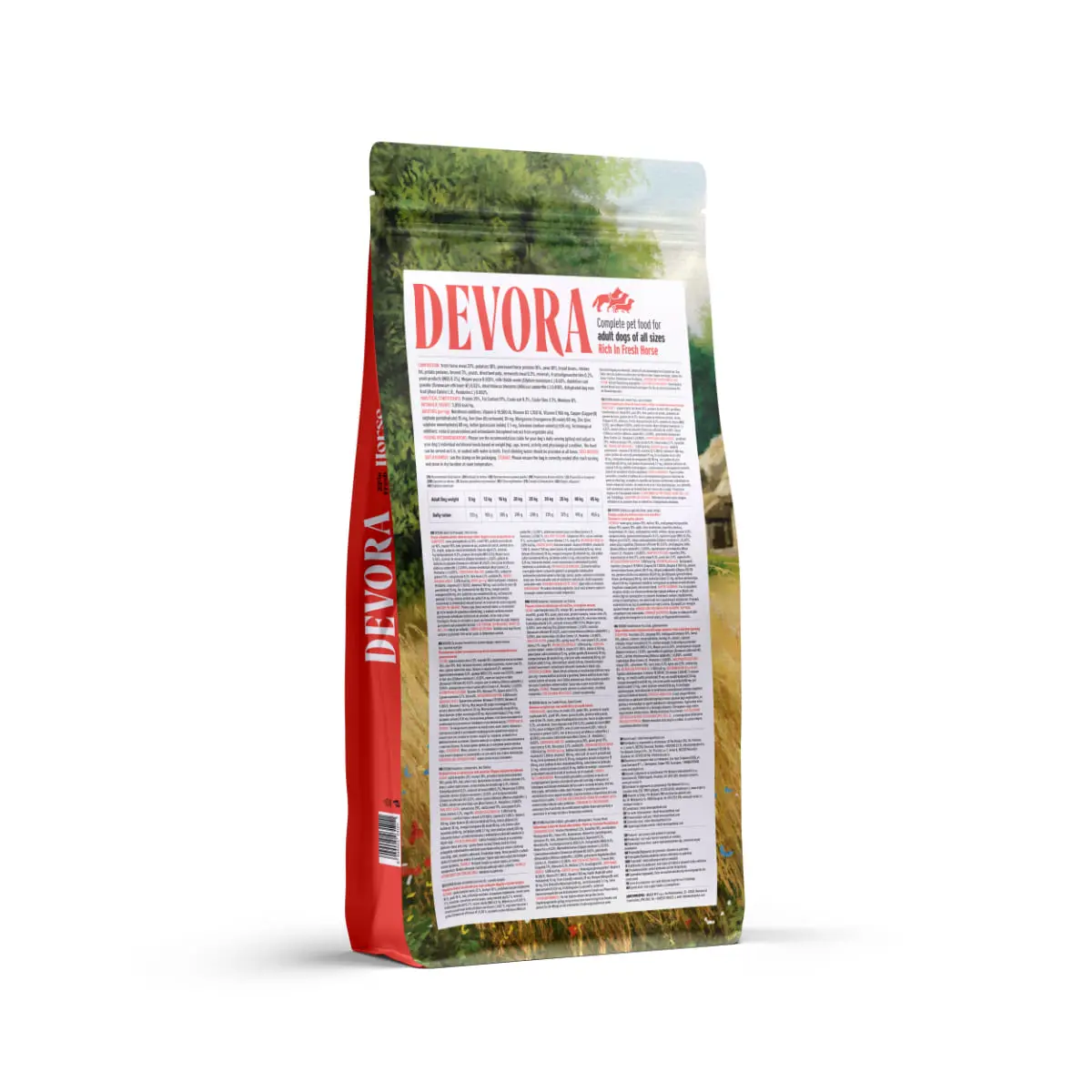 DEVORA Monoprotein, XS-XL, Cal, hrana uscata monoproteica fara cereale caini, 12kg - Image 3