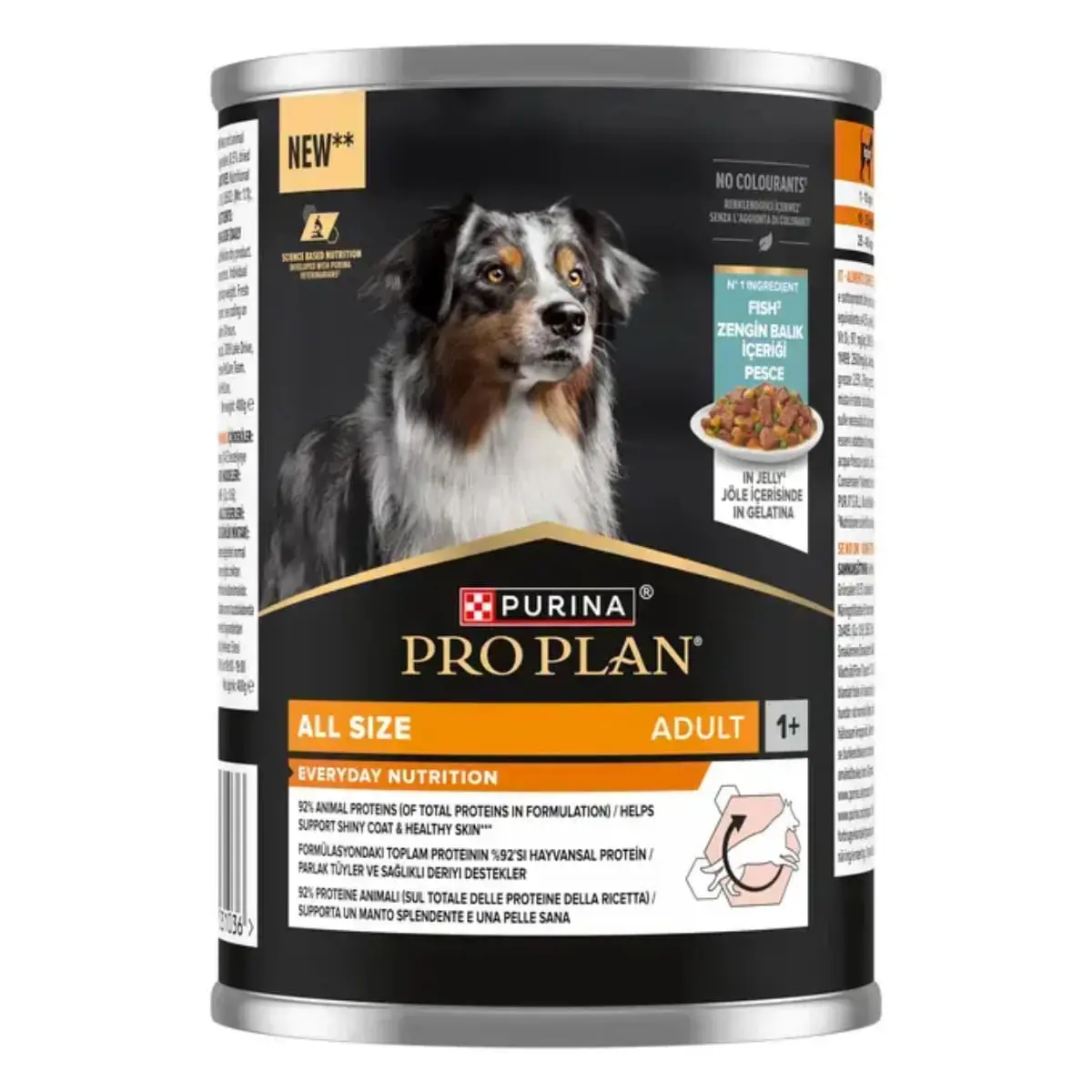 PURINA Pro Plan Everyday Nutrition, XS-XL, Peste, conserva hrana umeda caini, (in aspic), 400g - Image 2