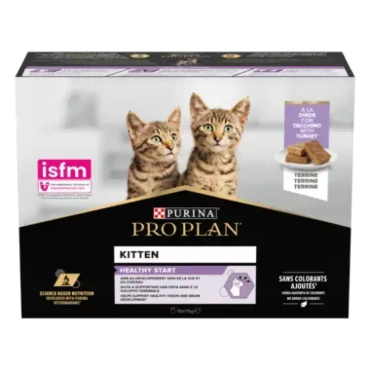 PURINA Pro Plan Healthy Start Kitten, Curcan, plic hrana umeda pisici junior, (in sos), 85g x 26buc