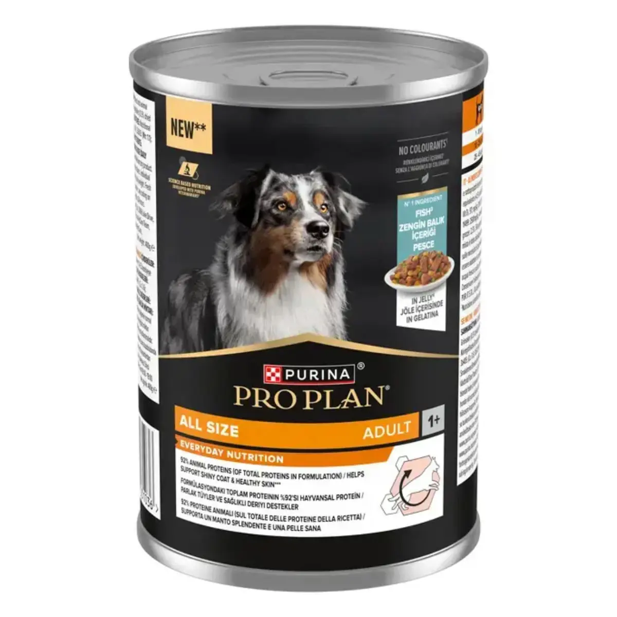 PURINA Pro Plan Everyday Nutrition, XS-XL, Peste, conserva hrana umeda caini, (in aspic), 400g - Image 3