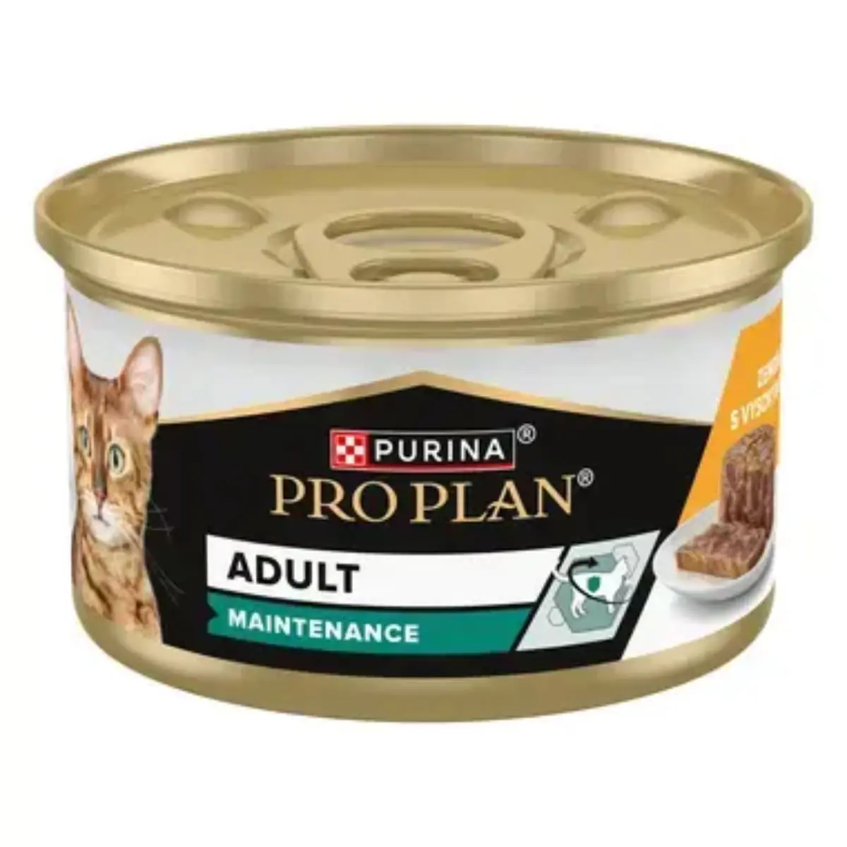 PURINA Pro Plan Adult Maintenance, Pui, conserva hrana umeda pisici, (pate), 85g x 24buc - Image 2