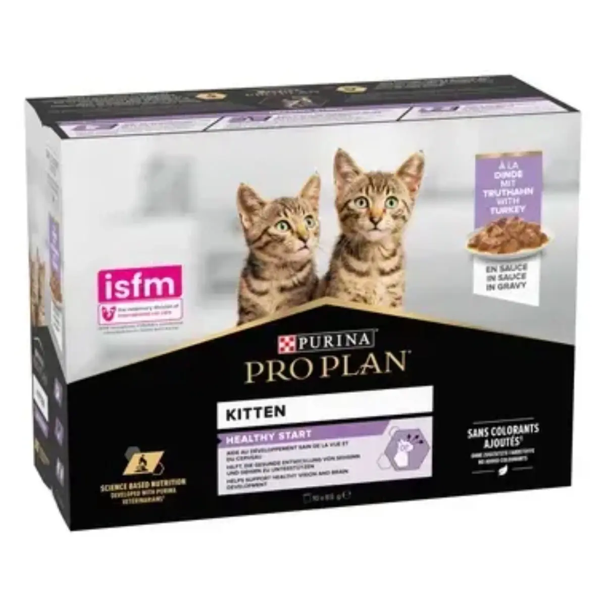 PURINA Pro Plan Healthy Start Kitten, Curcan, plic hrana umeda pisici junior, (in sos), 85g x 26buc - Image 3