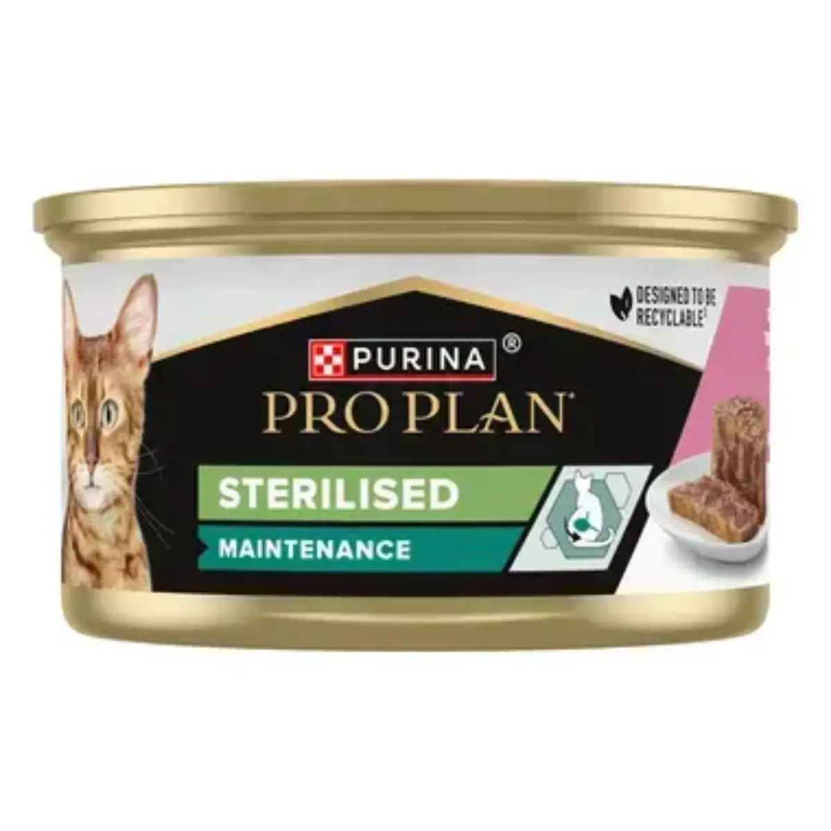 PURINA Pro Plan Sterilised Maintenance, Ton si Somon, hrana umeda pisici sterilizate, (pate), bax, 85g x 24buc - Image 3