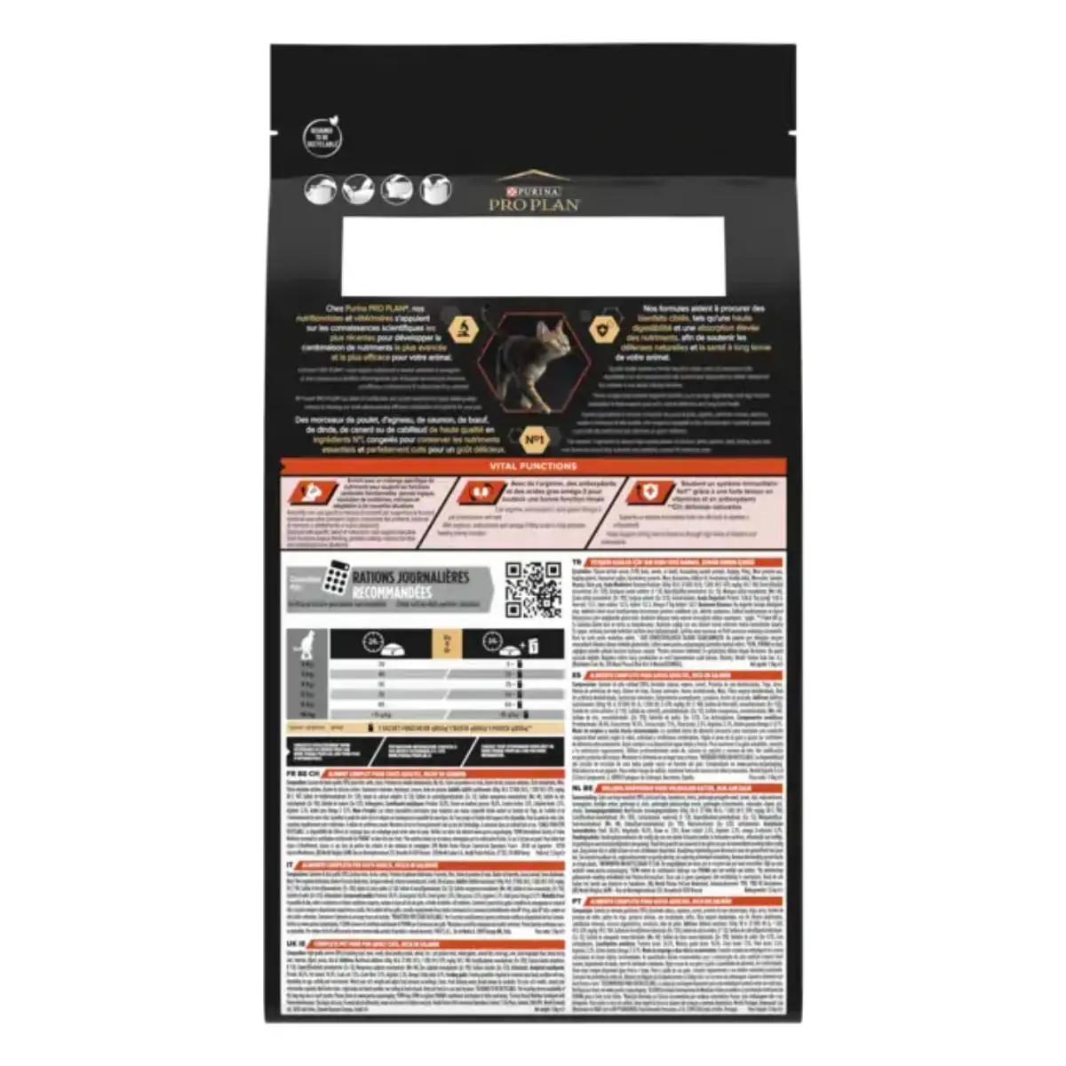 PURINA Pro Plan Vital Functions Adult 1+, Somon, hrana uscata pisici, 10kg - Image 4