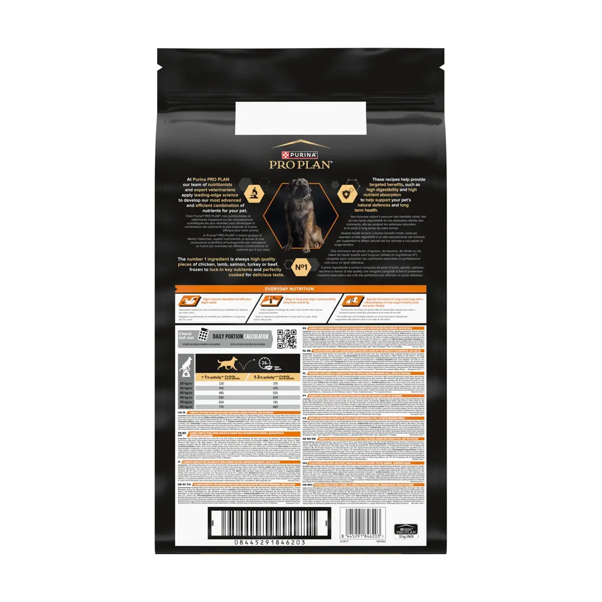 PURINA Pro Plan Everyday Nutrition Large Robust, L-XL, Pui, hrana uscata caini, 10kg - Image 4