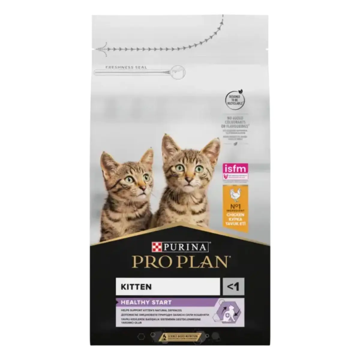 PURINA Pro Plan Healthy Start Kitten, Pui, hrana uscata pisici junior, 400g - Image 2