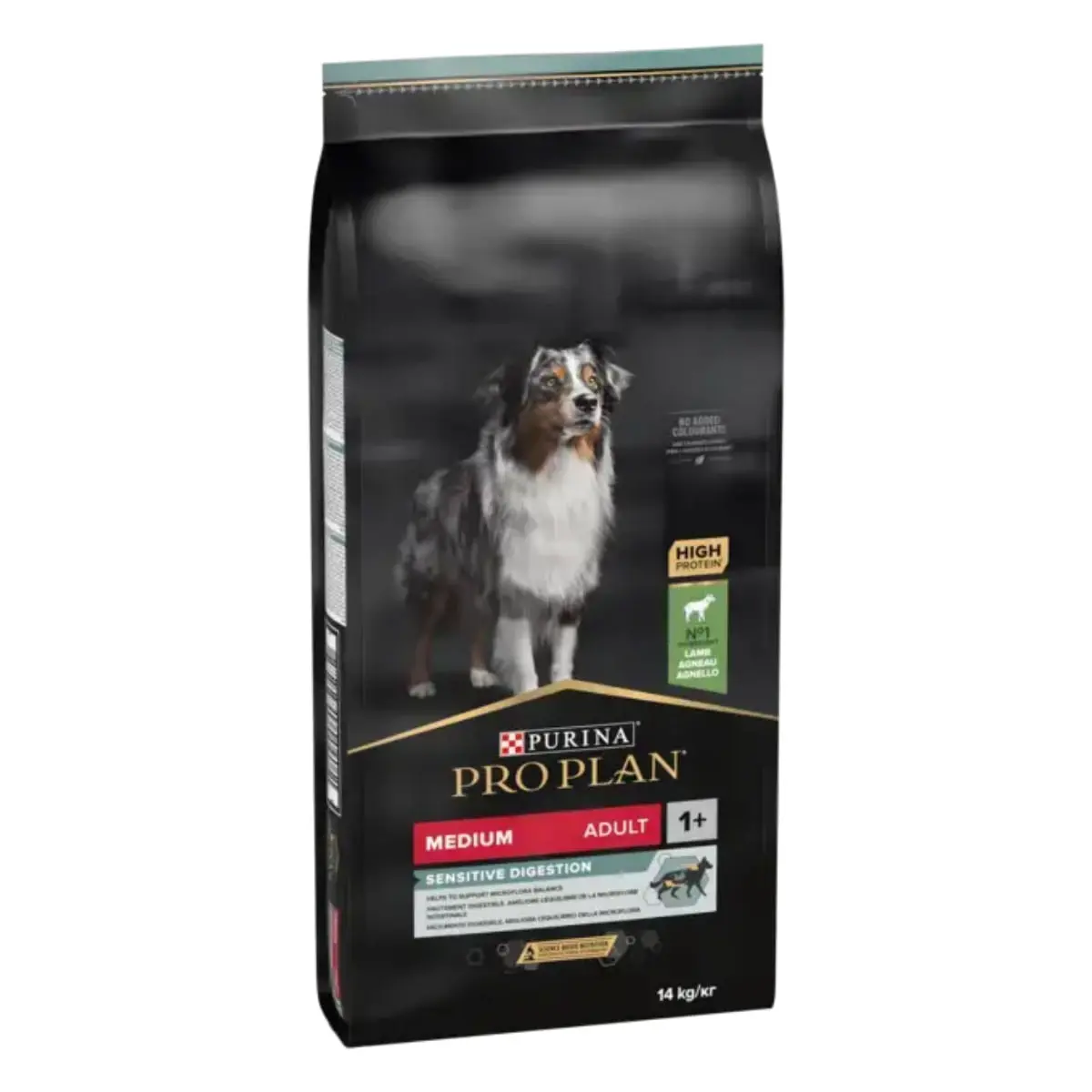 PURINA Pro Plan Sensitive Digestion Medium Adult, M, Miel, hrana uscata caini, sistem digestiv, 14kg - Image 3
