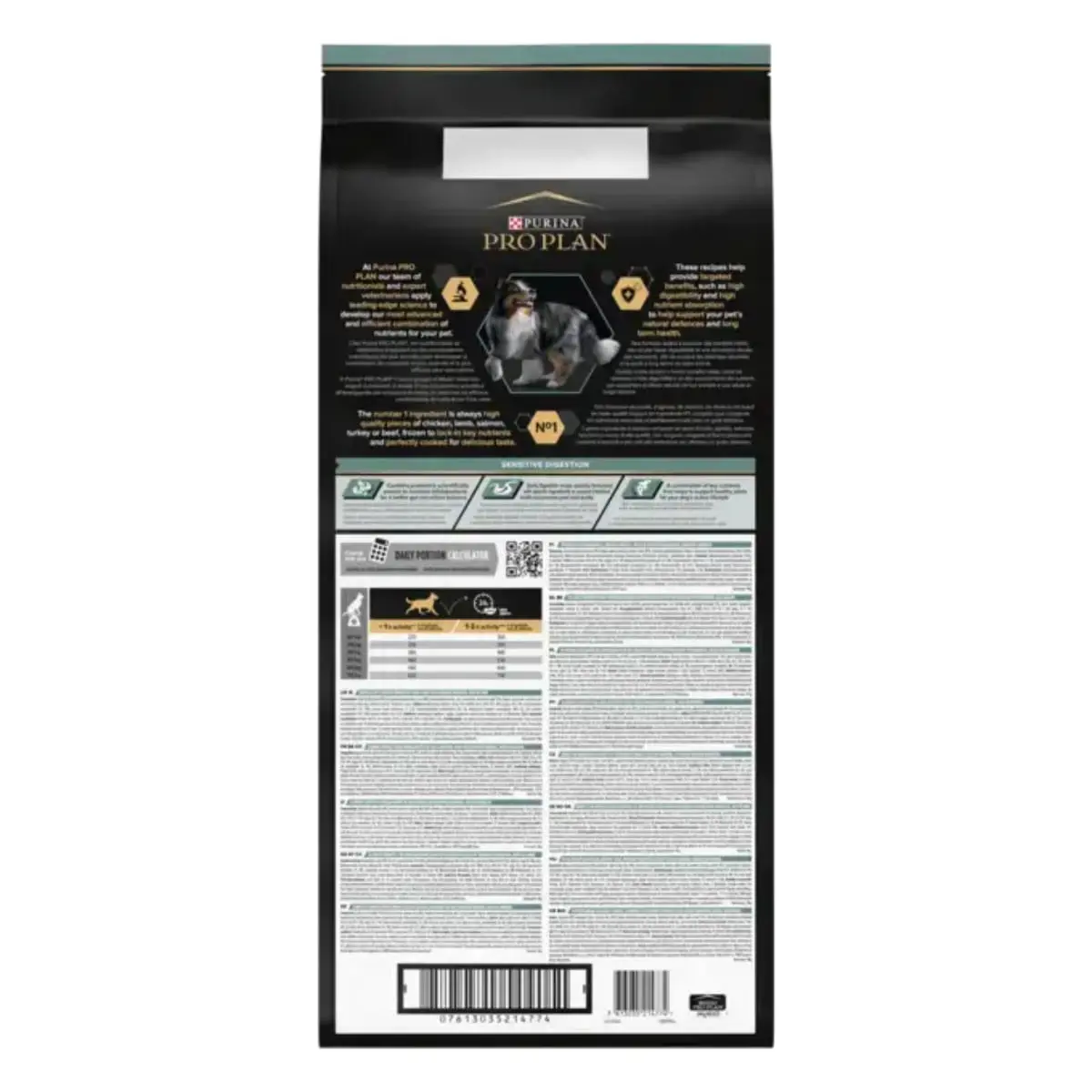 PURINA Pro Plan Sensitive Digestion Medium Adult, M, Miel, hrana uscata caini, sistem digestiv, 14kg - Image 4