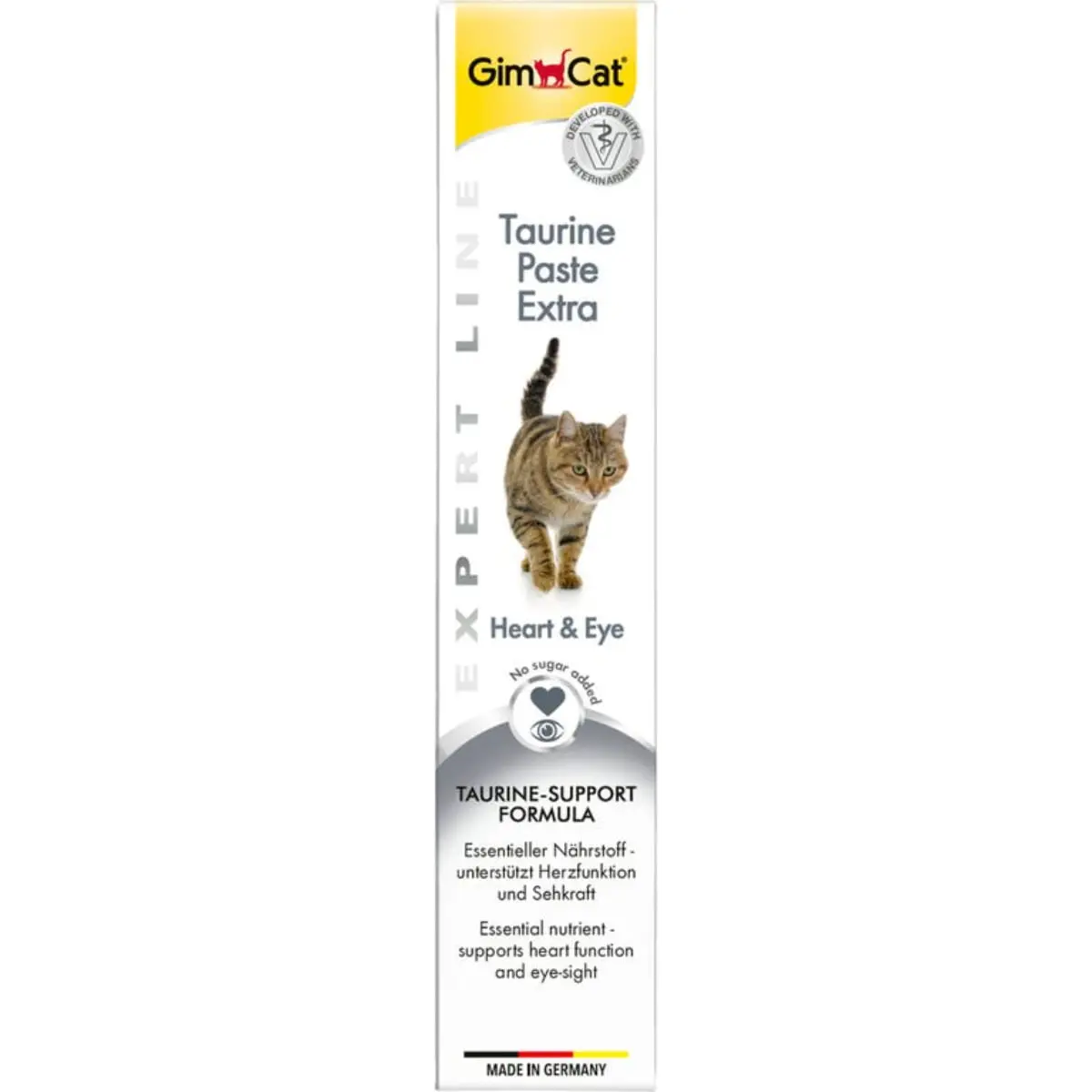 GIMCAT Taurine Paste, tub recompense functionale pisici, (topping), 50g