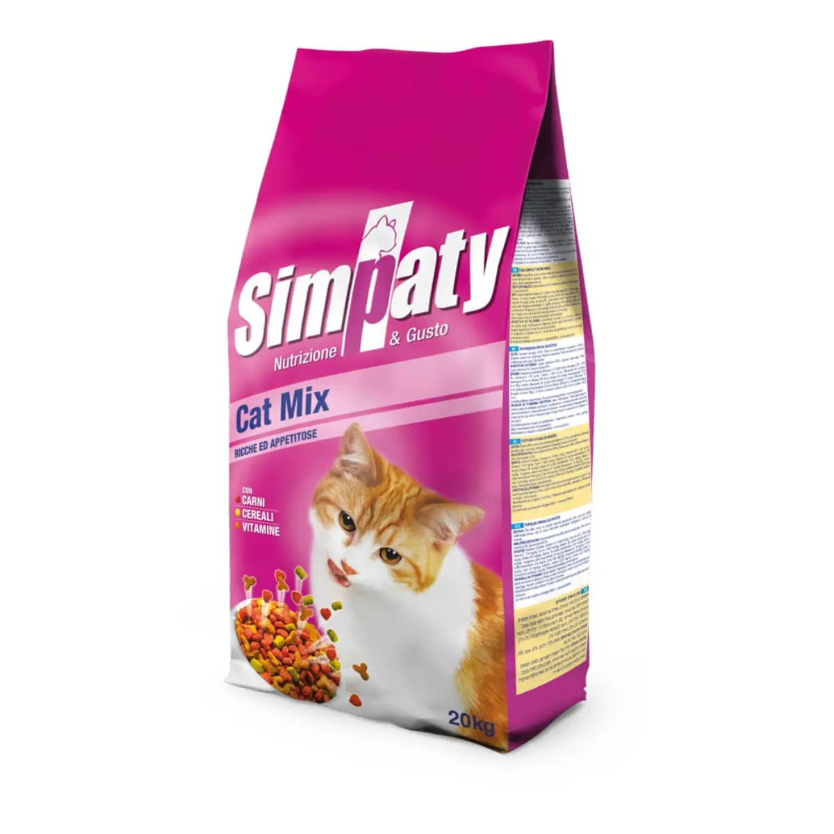 SIMPATY Gatto, Carne, hrana uscata pisici, 20kg - Image 2