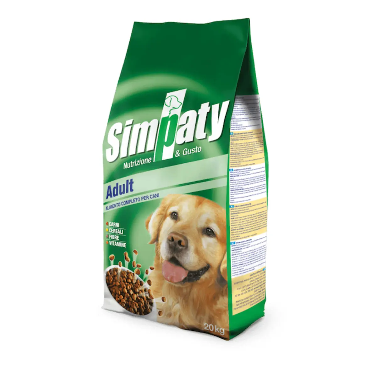 SIMPATY Adult Completo, XS-XL, Carne, hrana uscata caini, 20kg